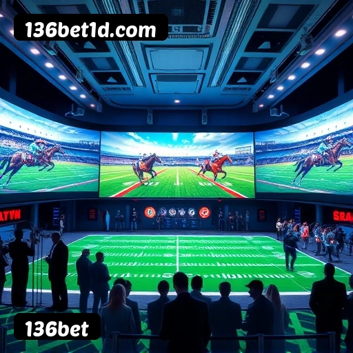 Números do app 136bet em material de marketing — ilustração, não auditoria